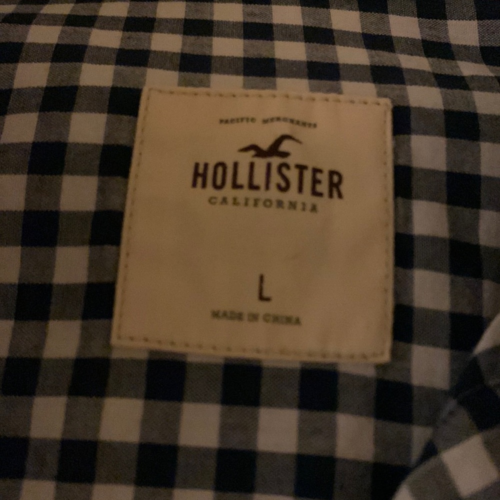 Hollister Bruno mars long sleeve button down roll Hawaii style
